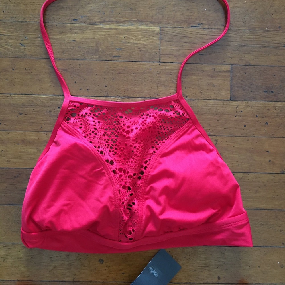 Red Bathing Suit Set - Picture 2 of 3